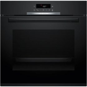   Bosch HBA372EB4 Serie4 Fekete Beépíthető Sütő Pirolitikus Tisztítással