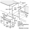 Bosch HBA534BW3 Home Connect încorporabil cuptor