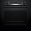 Bosch HBA534EB3 Serie4 Fekete Beépíthető Sütő EcoClean Funkcióval