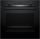 Bosch HBA534EB3 Serie4 Fekete Beépíthető Sütő EcoClean Funkcióval