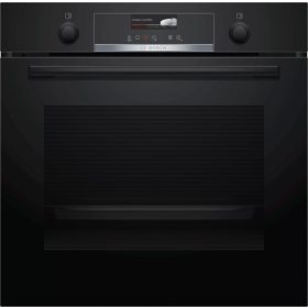 Bosch HBG539EB0 Serie6 Fekete Sütő SoftClose Ajtóval