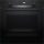 Bosch HBG539EB0 Serie6 Fekete Sütő SoftClose Ajtóval