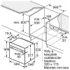 Bosch HBG7784B1 Home Connect încorporabil cuptor