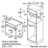 Bosch HBG7784B1 Home Connect încorporabil cuptor