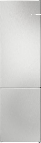 Bosch KGN392LAG Serie4 Inox Kombinált Hűtőszekrény A Energiaosztállyal