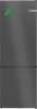 BOSCH KGN49OCAF Serie|4 Szabadonálló kombinált alulfagyasztós hűtőszekrény | Fekete szálcsiszolt acél színű