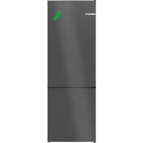   BOSCH KGN49OCAF Serie|4 Szabadonálló kombinált alulfagyasztós hűtőszekrény | Fekete szálcsiszolt acél színű