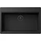 ELLECI - chiuvetă Time 130 G40 Nero negru cu accesorii