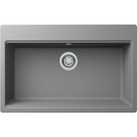 ELLECI - chiuvetă Time 130 G48 Cemento