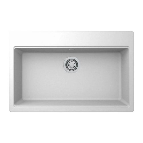 ELLECI - chiuvetă Time 130 G68 Bianco