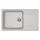 ELLECI - chiuvetă Life 410 G39 Bianco soft