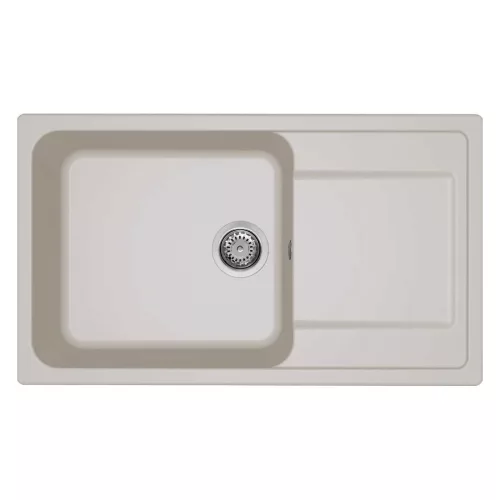 ELLECI - chiuvetă Life 410 G39 Bianco soft