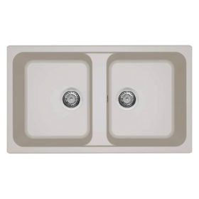 ELLECI - chiuvetă Life 450 G39 Bianco soft