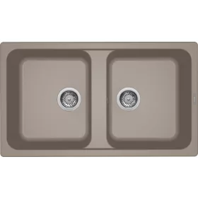 ELLECI - chiuvetă Life 450 G43 Tortora