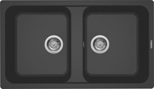 ELLECI - chiuvetă Life 450 G59 antracit