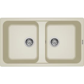 ELLECI - chiuvetă Life 450 G62 Bianco Antico