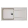 ELLECI - chiuvetă Life 480 G39 Bianco soft