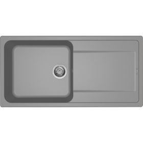 ELLECI - chiuvetă Life 480 G48 Cemento