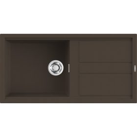 ELLECI - chiuvetă Best 480 G78 Espresso