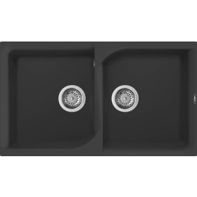 ELLECI - chiuvetă Ego 450 G40 Nero