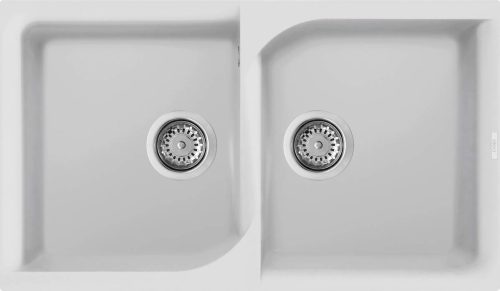 ELLECI - chiuvetă Ego 450 G68 Bianco