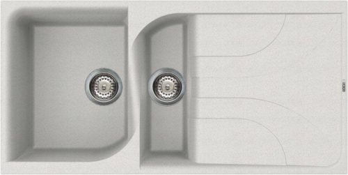 ELLECI - chiuvetă Ego 475 G52 Bianco Pietra – produs în lichidare