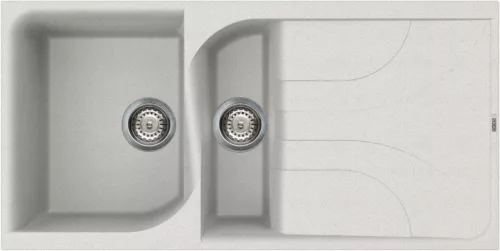 ELLECI - chiuvetă Ego 475 G52 Bianco Pietra – produs în lichidare