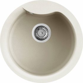 ELLECI - chiuvetă Ego ROUND G62 Bianco Antico