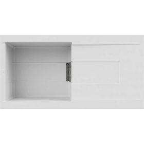   ELLECI - chiuvetă Smart 480 G68 Bianco – produs în lichidare