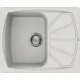 ELLECI - chiuvetă Living 125 G52 Bianco Pietra – produs în lichidare