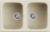 ELLECI - chiuvetă Master 350 G62 Bianco Antico