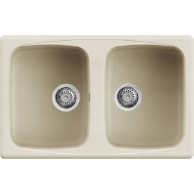 ELLECI - chiuvetă Master 350 G62 Bianco Antico