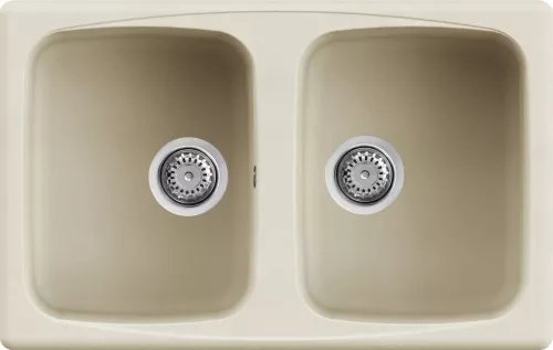 ELLECI - chiuvetă Master 350 G62 Bianco Antico