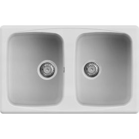 ELLECI - chiuvetă Master 350 G68 Bianco