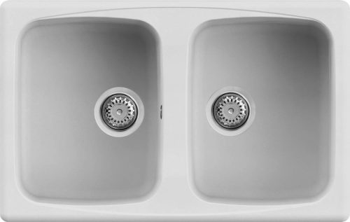 ELLECI - chiuvetă Master 350 G68 Bianco