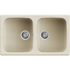 ELLECI - chiuvetă Master 450 G62 Bianco Antico