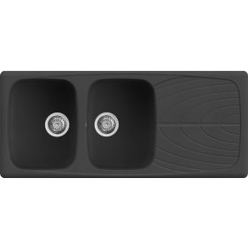 ELLECI - chiuvetă Master 500 G40 Nero