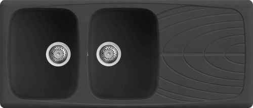 ELLECI - chiuvetă Master 500 G40 Nero