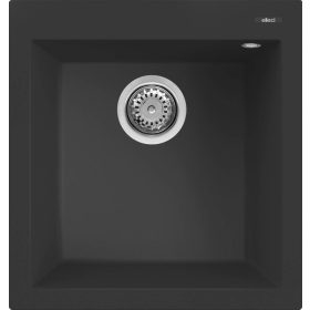 ELLECI - chiuvetă Quadra 102 G40 Nero