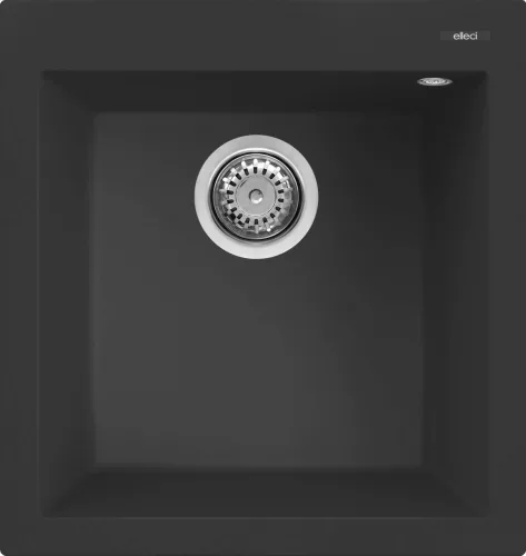ELLECI - chiuvetă Quadra 102 G40 Nero