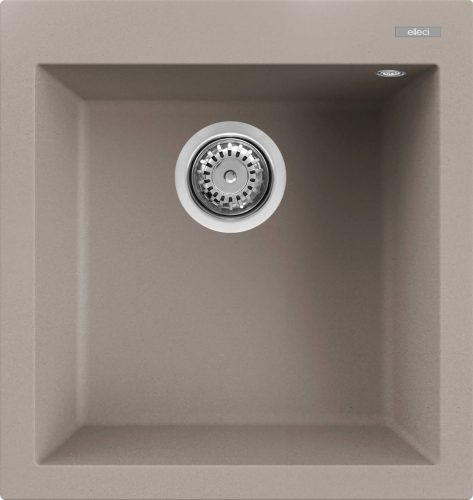 ELLECI - chiuvetă Quadra 102 G43 Tortora