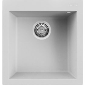 ELLECI - chiuvetă Quadra 102 G68 Bianco
