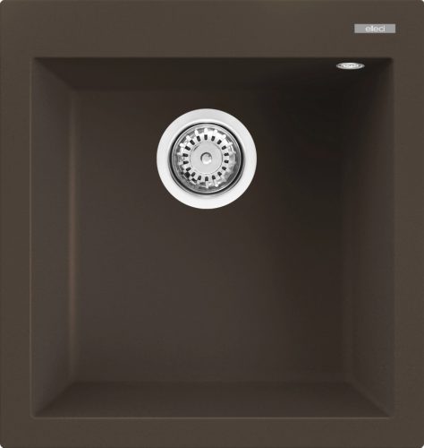 ELLECI - chiuvetă Quadra 102 G78 Espresso