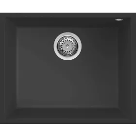 ELLECI - chiuvetă Quadra 105 UM G40 Nero montare sub blat