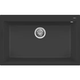 ELLECI - chiuvetă Quadra 130 G40 Nero