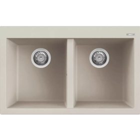 ELLECI - chiuvetă Quadra 350 G39 Bianco soft