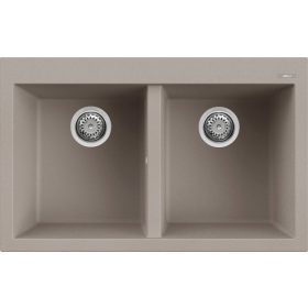 ELLECI - chiuvetă Quadra 350 G43 Tortora