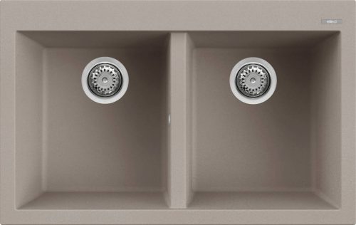 ELLECI - chiuvetă Quadra 350 G43 Tortora