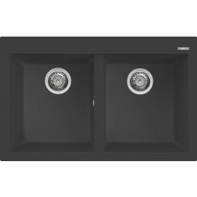 ELLECI - chiuvetă Quadra 350 G59 Antracite