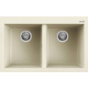 ELLECI - chiuvetă Quadra 350 G62 Bianco Antico